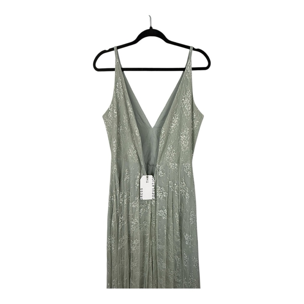 Dress the Population Mint Lace Maxi Dress - Picture 6 of 10